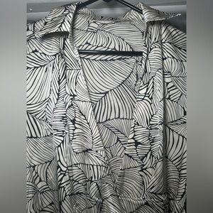 Blush BJ Satin Classic Wrap Dress Size M